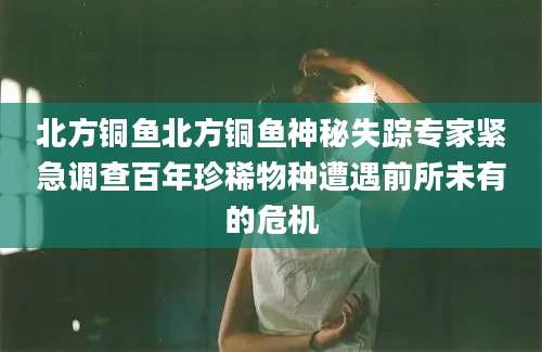 北方铜鱼北方铜鱼神秘失踪专家紧急调查百年珍稀物种遭遇前所未有的危机