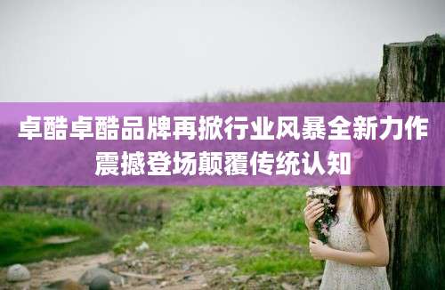 卓酷卓酷品牌再掀行业风暴全新力作震撼登场颠覆传统认知