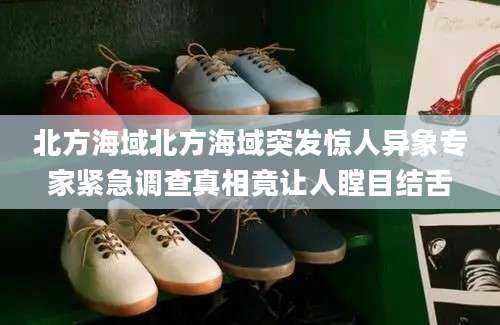 北方海域北方海域突发惊人异象专家紧急调查真相竟让人瞠目结舌