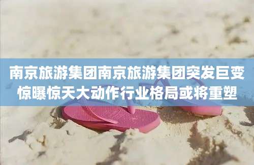 南京旅游集团南京旅游集团突发巨变惊曝惊天大动作行业格局或将重塑